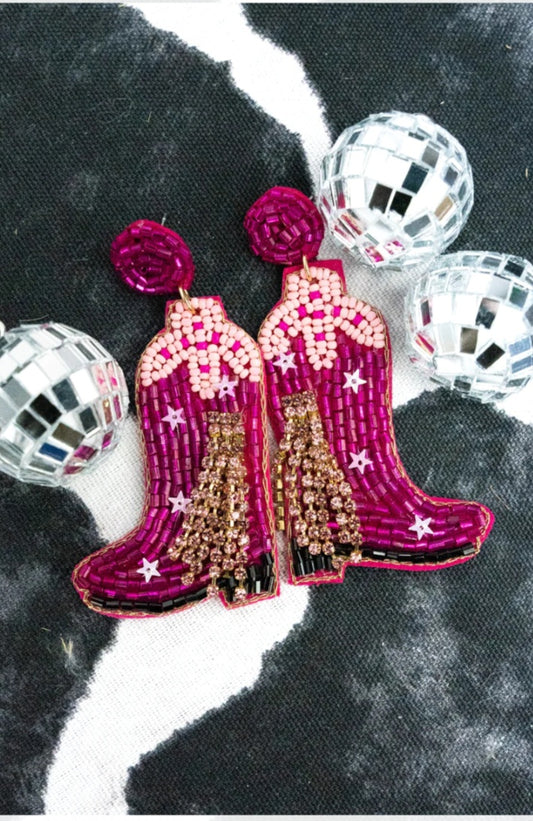 Boot scootin' Earrings